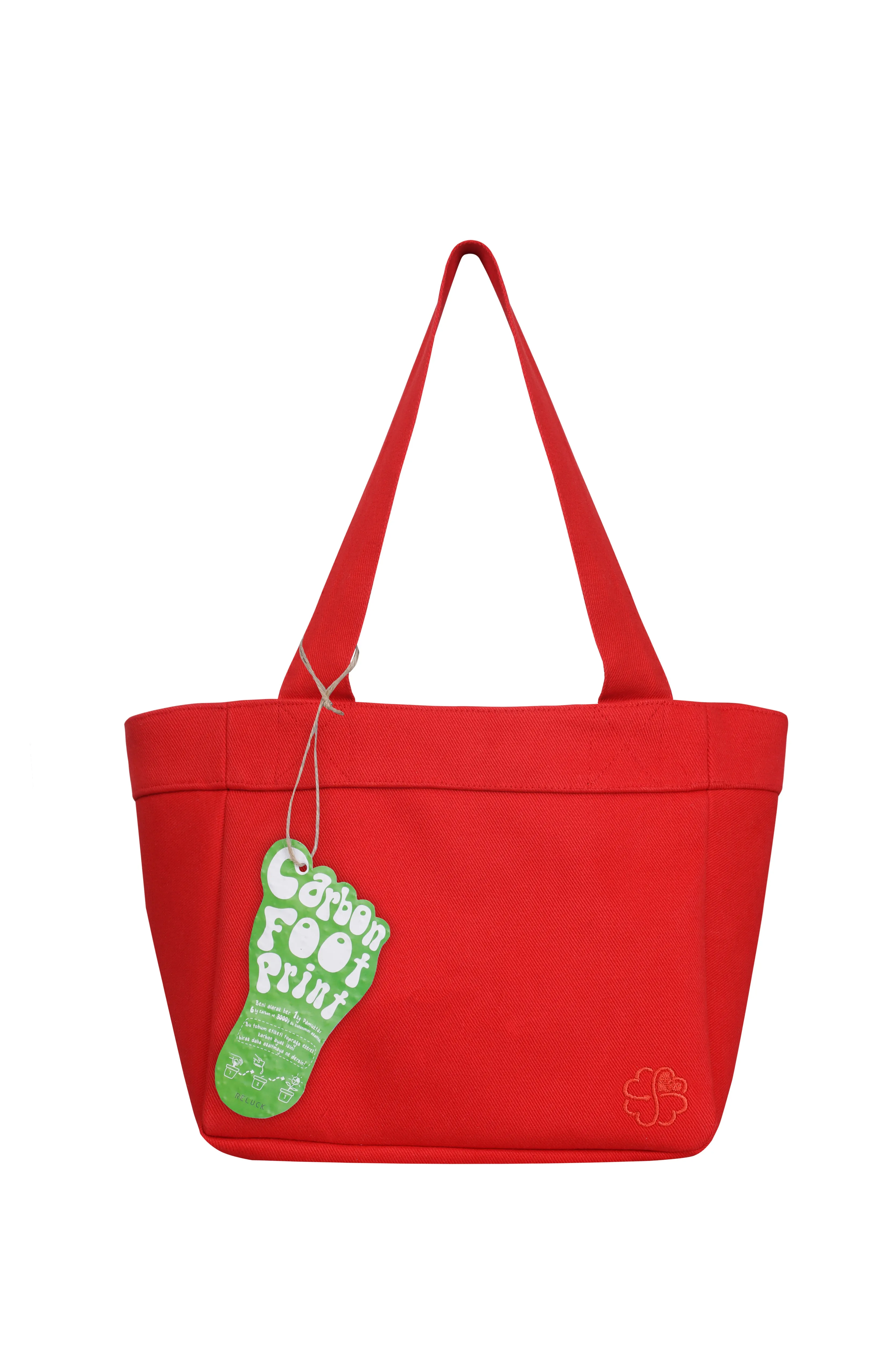 100% Recycled Mini Bag Red