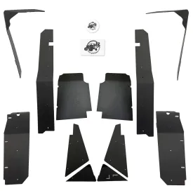 2022 Polaris Ranger SP 570 Midsize Super Max Fender Flares with Rear Mudguards and Dumpbed Panels