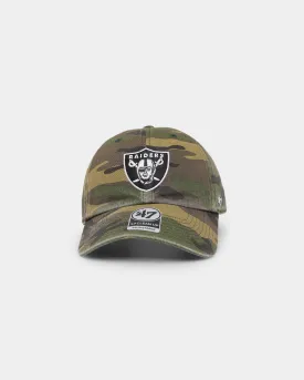 47 Brand Las Vegas Raiders 47 Clean Up Strapback Camo