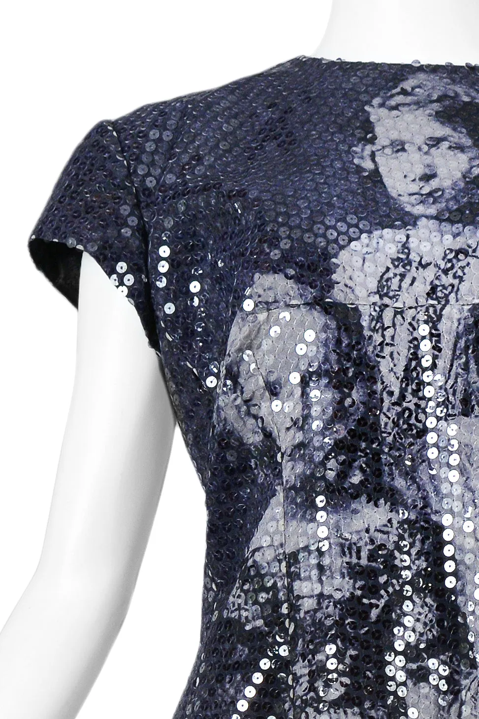 ALEXANDER MCQUEEN RARE ROMANOV CHILDREN SEQUIN TOP 1998