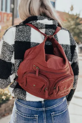 All About It Crossbody In Aurora Red