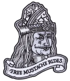 BEASTWRECK VLAD'S MUSTACHE RIDES PATCH