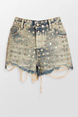 Calyx Studded Shorts