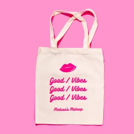 Canvas Tote Bag ✌️ Good Vibes