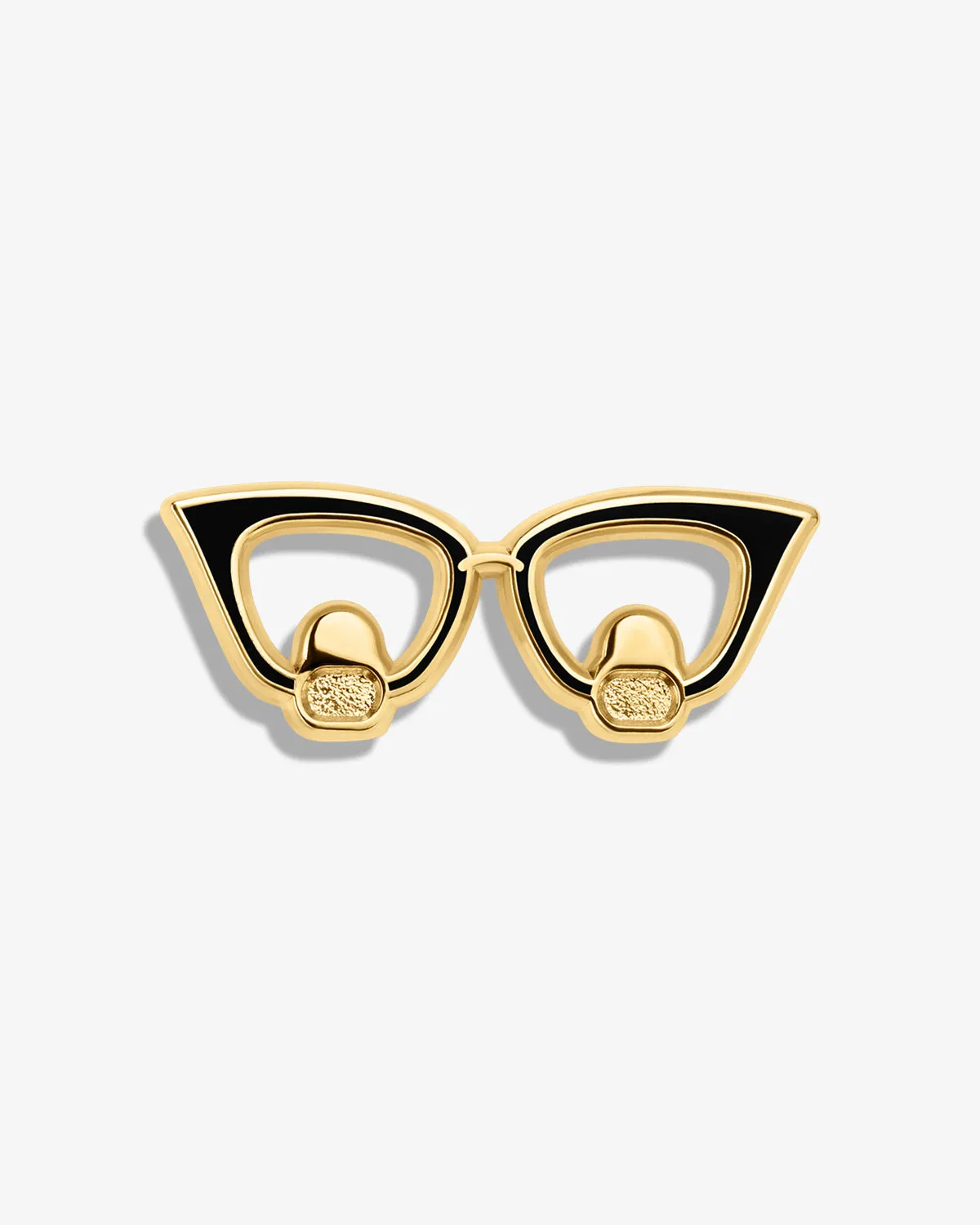 Cat Eye Loupes Lapel Pin