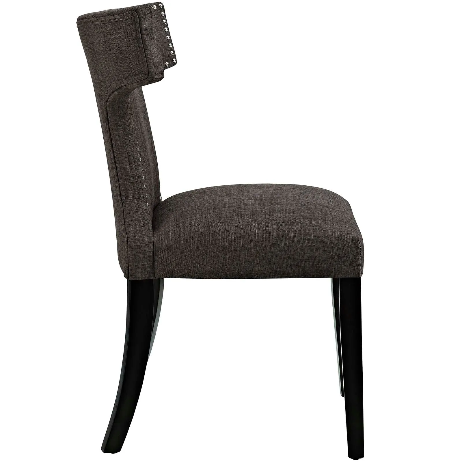 Curve Fabric Dining Chair