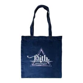 Denim Tote - Faith