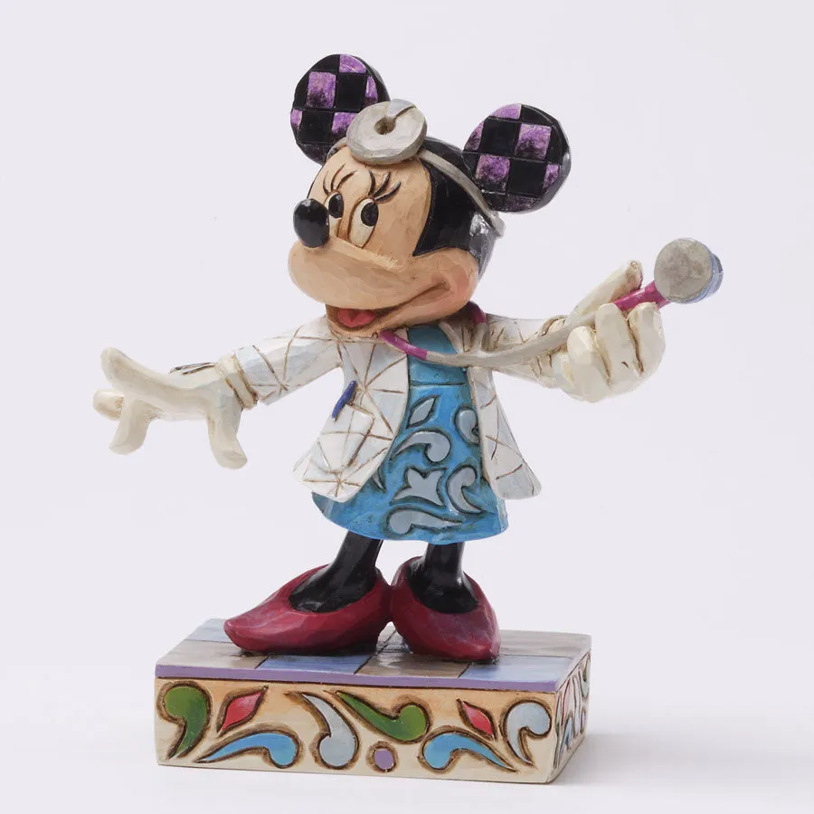 DISNEY TRADITIONS<br> Doctor Minnie Personality Pose <br> "To Your Health"