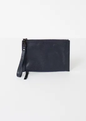 Double Zip Clutch