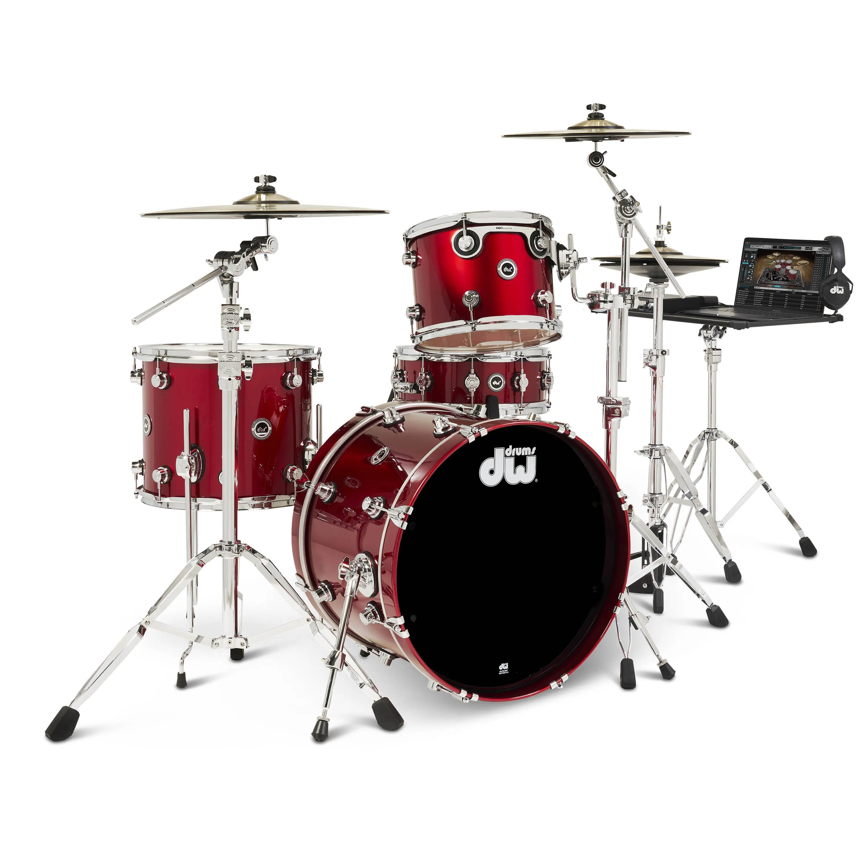 DWe Drum Kit Bundle, 4-Piece