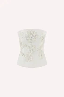 Embroidered Bustier