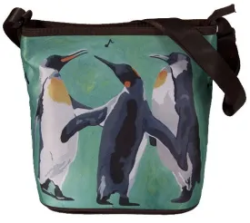 Emperor Penguins Kitten Cross Body Bag - The Trio