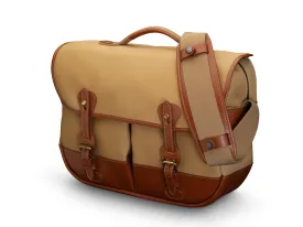 Eventer MKII Camera/Laptop Bag - Khaki Canvas / Tan Leather