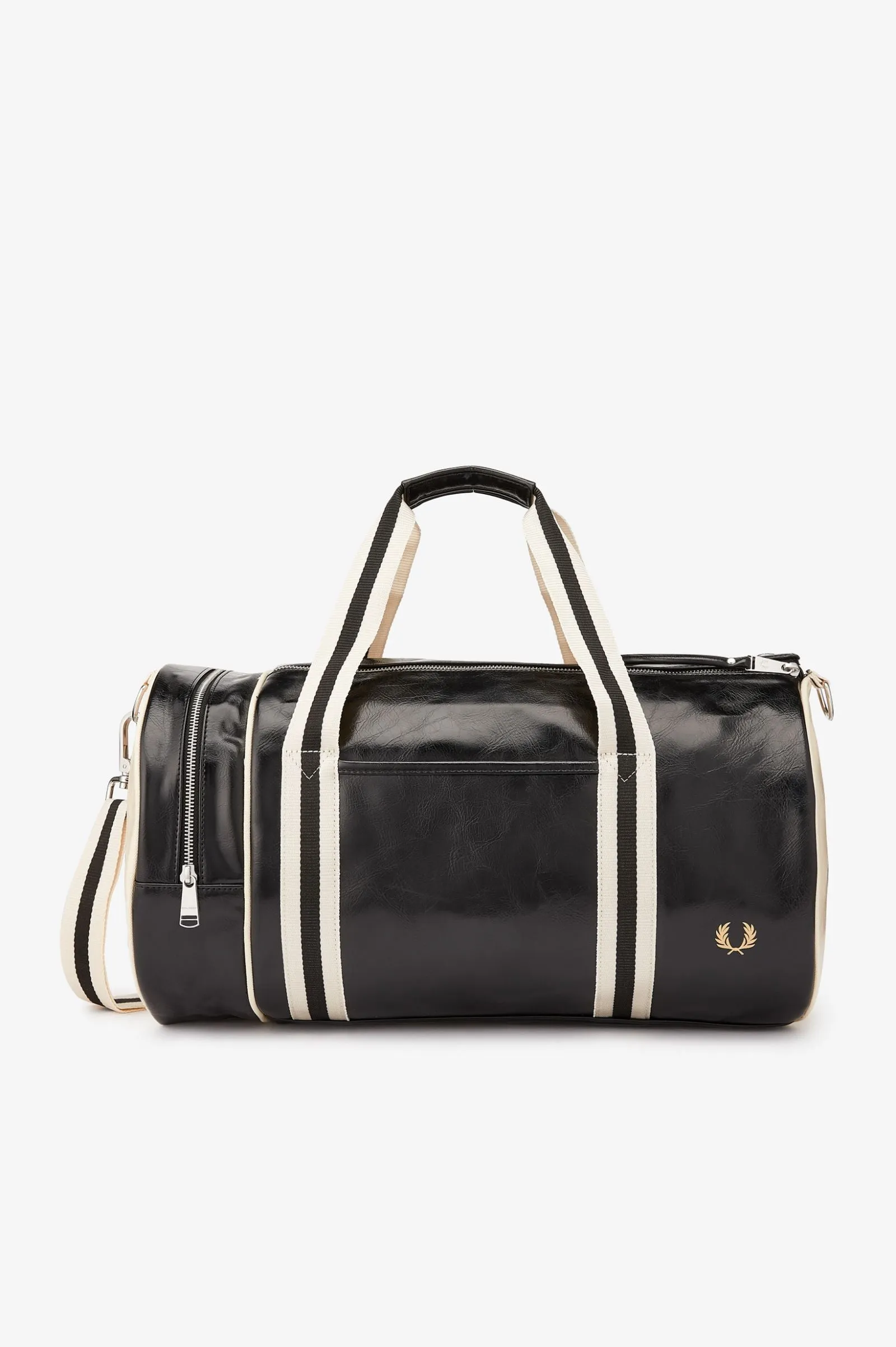 Fred Perry Classic Barrel Bag Black