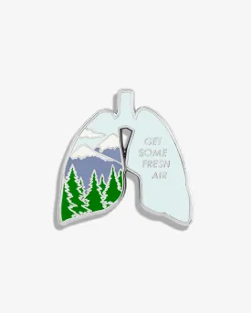 Get Some Fresh Air Lapel Pin