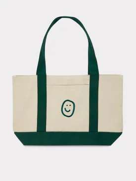 Happiness Tote - Alpine Green