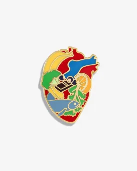 Heart Healthy (Nutrition) Lapel Pin