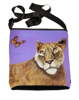 Lioness Large Cross Body Bag - Curiosity