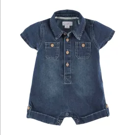 Mudpie Denim Baby Shortall