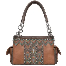 MW1102G-8085 Montana West Spiritual Collection Concealed Carry Satchel