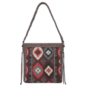 MW1202G-918 Montana West Aztec Tapestry Concealed Carry Hobo