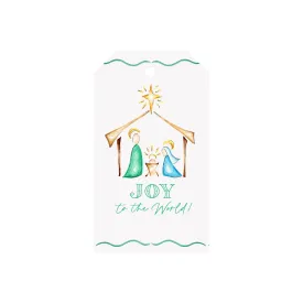 Nativity Luggage Gift Tags