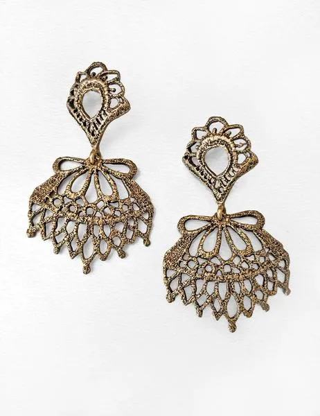 Nuance Riviera Lace Beta Cubana Earrings