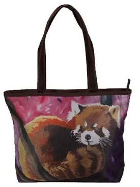 Red Panda Purrfect Tote - Shy Beauty