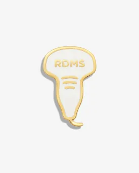 Registered Diagnostic Medical Sonographer (RDMS) Lapel Pin