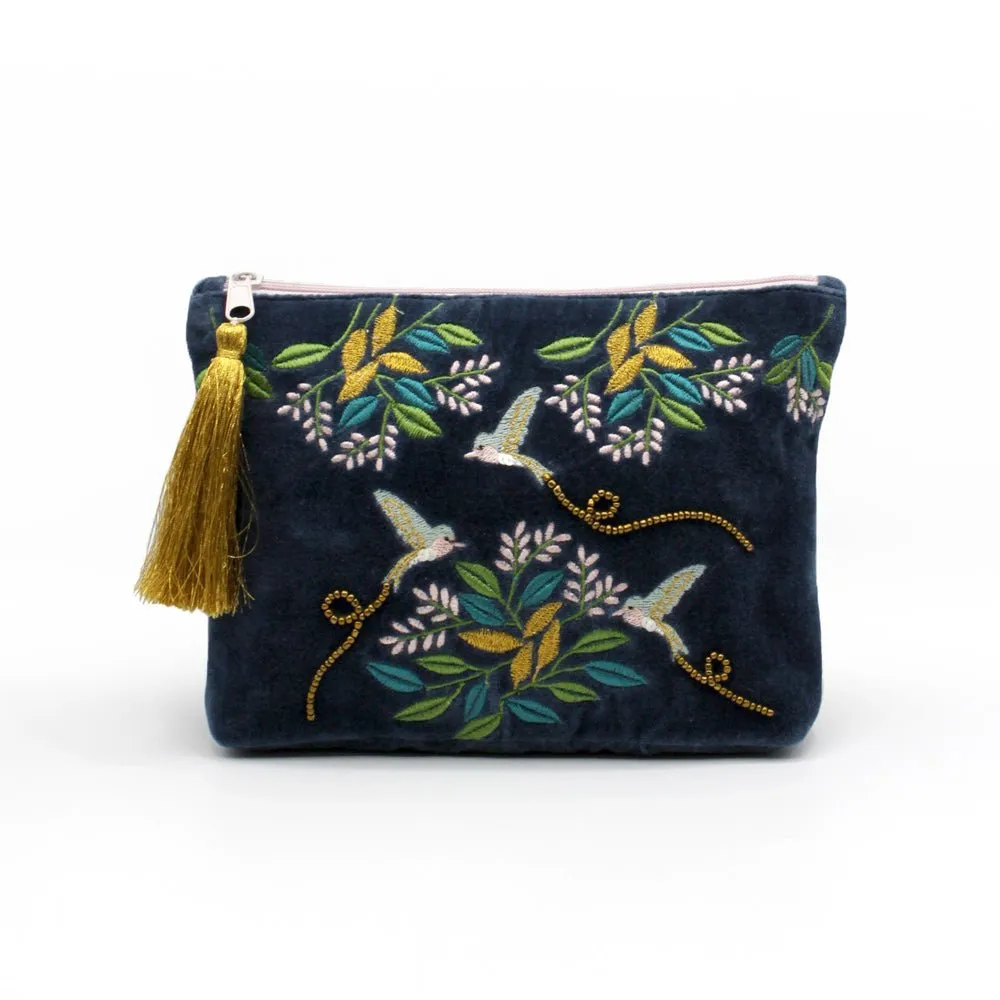 Secret Garden Bird Make Up Bag