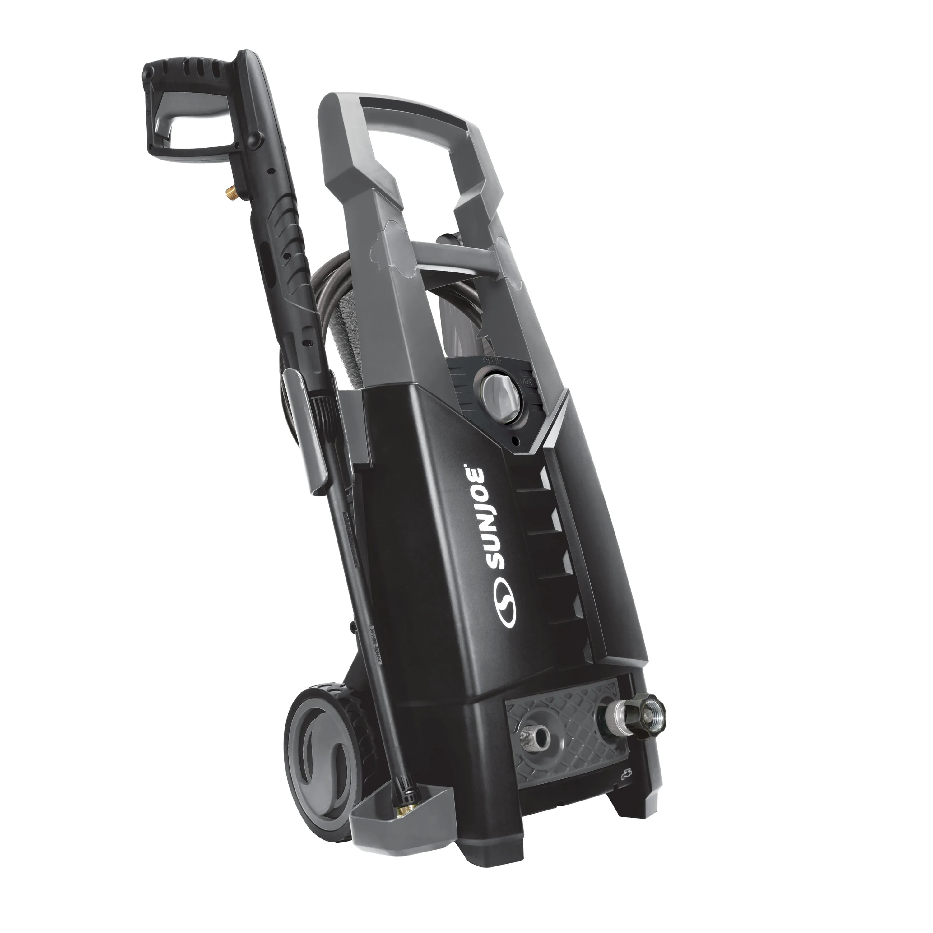 Sun Joe SPX2990-BLK Electric Pressure Washer W/ Accessories | 13-Amp | Included Utility Brush and Wheel/Rim Brush | Quick Connect Nozzles